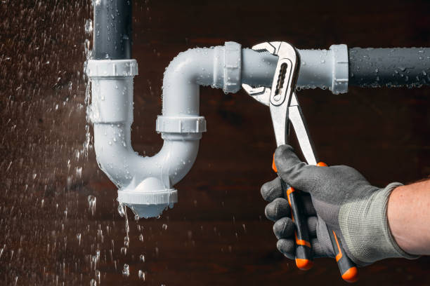 Professional Pipe Repair technician working in Upton, NY